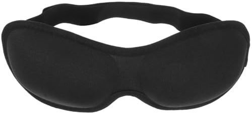 IWOWHERO Masque Pour Les Yeux De Sommeil Adulte Cache-Oeil Pour Avion Masque Occultant À Mémoire De Forme Portable Confortable Sans Pression Pour Dormir Et Sieste