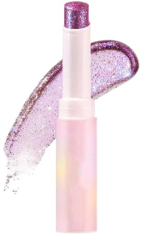 Makeup Eyeshadows, Shimmer Highlighter, 3,5 x 0,39 Zoll, Crystal Jelly Glaze Stick, Maße erhältlich in verschiedenen Schatten, tragbares Eye Makeup Tool für Frauen und Mädchen