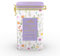 Charbrew Wildflower Chamomile & Lavender Metal Tea Tin Caddy Gift – 60 Teabags Herbal Tea Blend