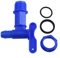 Jotekonoby Eimer-Kunststoff-Wasserhahn, Ersatz-IBC-Regentonne, Kunststoff-Adapter für Regentonne, Heimbrauwerkzeug, für IBC-Behälter und Gärten (blau)