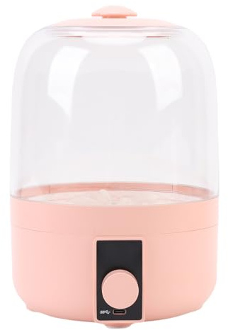 Tragbare Waschmaschine, Wiederaufladbare Wäschewaschmaschinenreiniger für Wohnmobile Hygienic Waschen Delikate Babykleidung (PINK)