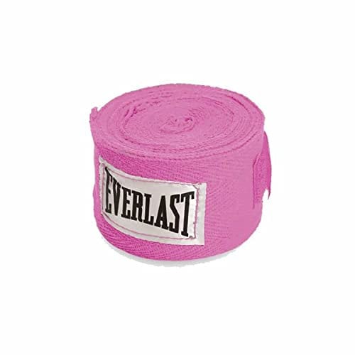 Everlast Unisex - Erwachsene Sport Boxen Handbandagen Handwraps, Pink, 120