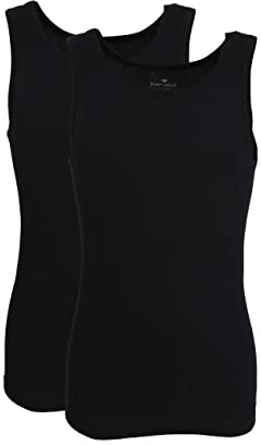 Tom Tailor Herren Tanktop 2er Pack Unterhemd (2er Pack)