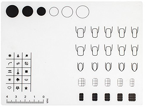 Silikon Stamping Matte - Nail Art Unterlage Für Stamping Schablonen Lacke