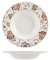 Churchill Jacobean Set Piatti Tavola Fondi, Earthware, Bianco, Large, 6 unità