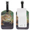 ALAZA Toad Malerei Luggage Tag PU-Leder-Tasche Tag Travel Koffer ID Identifier-Gepäck-Aufkleber