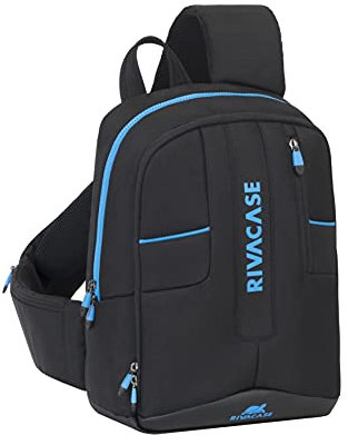 Rivacase Baby-Mädchen, Schwarz