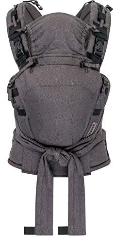 HOPPEDIZ® NABACA® Komfort-Modultrage, Basic-Set London grau-schwarz