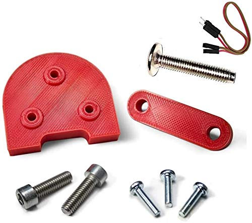 Myfuturshop® Espaciador para Neumáticos 10 Pulgadas en patinete Xiaomi M365, ESSENTIAL, 1S, M365Pro, pro 2 y Mi electric scooter 3 - Levantan Guardabarros y Caballete, Suplemento ruedas 10 inch.