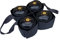 Acclaim Metz Nylon Four Bowl Level Lawn Flat Green Short Mat Indoor Outdoor Bowls Carrier (Dark Grey)