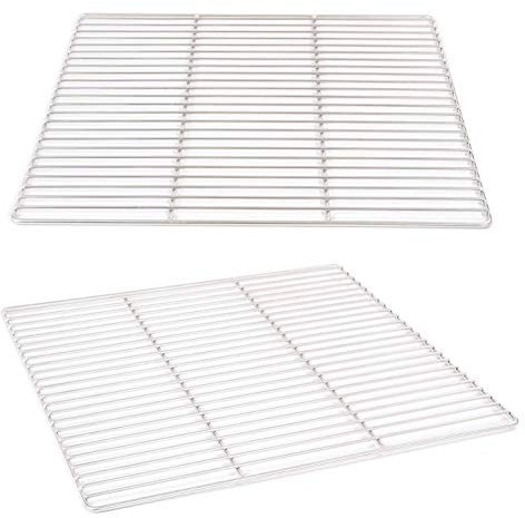 Grillrost 48 x 48 cm aus Edelstahl rostfrei und elektropoliert