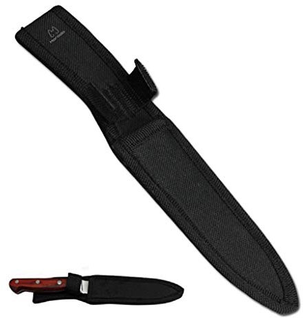 Morodo 3.5~5.3 Fruit Knife Universal Knife Scabbard Sheath (Black Nylon) No Blades