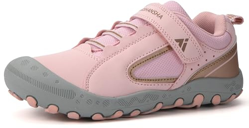 Mishansha Scarpe da Trekking Bambino Estive Ragazzi Ragazza Fitness Scarpe da Ginnastica Rosa 38 EU