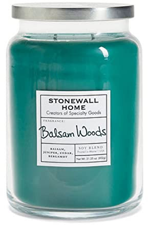 Stonewall Kitchen Balsam Woods Große Apothekerkerze