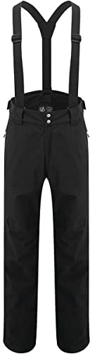 Dare 2b Ski-Latzhose, wasserdicht, Achieve II Herren, Schwarz, FR: 3XL (Größe Hersteller: XXXL)