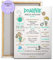 Feenstaub Meilensteintafel Einschulung, Geschenke für Schulanfänger, Schulstart Geschenke Einschulung Junge, personalisiertes Poster, mein erster Schultag, Meilenstein Einschulung, Schulanfang
