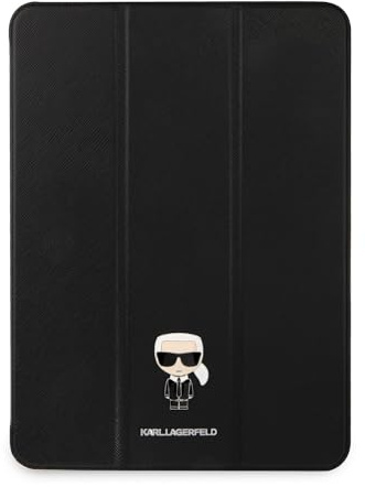 Karl Lagerfeld KLFC11OKMK iPad 11 Pro 2021 Einband Schwarz Saffiano Karl Iconic