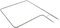 sparefixd Heating Element Bottom Lower 240v 1000w to Fit AEG Oven