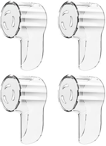 Diese Zahnbürstendeckel von THISONG Passen auf Oral B Ersatzköpfe/iO Zahnbürstenköpfe/Oral B Elektrische Zahnbürstenköpfe und Sind Geeignet für Reisen und zu Hause (4 Stück, Transparecny)