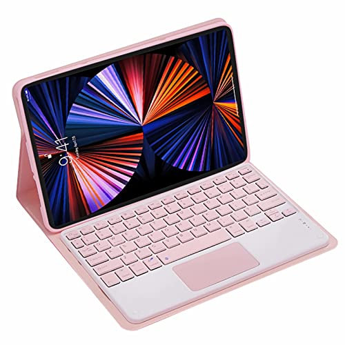 GUPENAA Funda para teclado con trackpad para Lenovo Tab P11 Plus 2021 / Tab P11 2020 de 11 pulgadas (TB-J607F/TB-J606F/TB-J606X), funda delgada y ligera con teclado Bluetooth desmontable