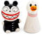 Disney Nightmare Before Christmas - Juego de salero y pimentero de peluche