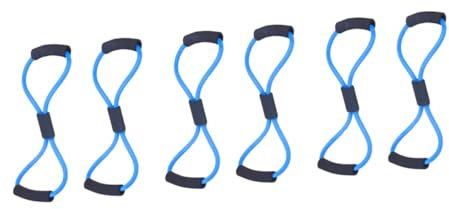 Sosoport 6 Pcs Home Fitness Tool Brust Expander Pull Exerciser Widerstand Bands Für Stärkung Arme Schultern