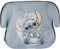 Tataway Disney Stitch seggiolino alzatina auto i-Size ECE R129. Rialzo bimbi 125-150 cm con grafiche di Stitch, seduta azzurra, comfort e sicurezza garantiti per ogni viaggio in auto
