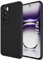 Rojeuinn cover per Oppo Reno 12 Pro 5G, Materiale Silicone Liquido di Alta Qualità, Custodia per Telefono a Copertura Totale, Antiurto, AntiGraffio, Anti-Impronte, Resistente, Comoda al Tocco - Nero