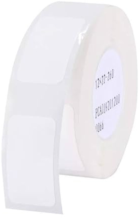 NIIMBOT Thermoetiketten, 12x22 mm, 260 Stück, weiß