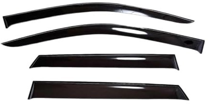 Seitenfenster Windabweiser Für Opel Für Corsa D 2006-2011 2012 2013 2014 4 Stück Seitenfensterblenden Sonnen- Und Regenschutz Lüftungsabweiser Fensterblenden