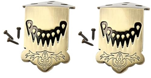 ifundom 2piezas Tailpiece De Metal Para De Cuerdas Diseño De Pluma Accesorio De Reemplazo Para El y De Instrumento