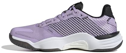 adidas Mujer Stabil 16 Indoor Shoes, Powder Plum/Core Black/Cloud White, 42 EU