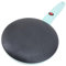 Crêpière sans Fil, Crêpière électrique Ronde de 8 Pouces, Contrôle Automatique de la Température, Plaque de Trempage Antiadhésive avec Plateau, Spatule en Silicone et Fouet à