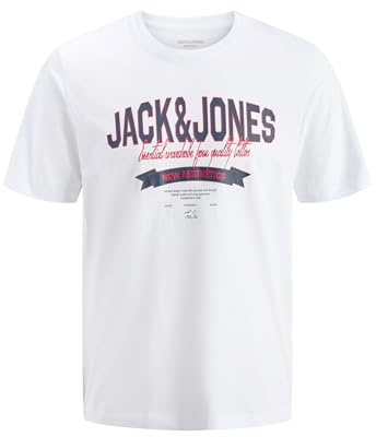 JACK & JONES Herren Jjelogo Tee Ss O-Neck 2 Col Ss26 Sn Jjelogo Tee Ss O-Neck 2 Col Ss26 Sn (1er Pack)
