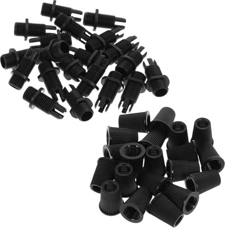 TOPPERFUN 20stücke Kabelklemmen Für Beleuchtungsanlagen Kabelhalter Aus Kunststoff Drahtgreifer Für Pendelleuchten Standard-kabelklemmen Für Sichere Installationen