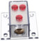 Cabilock Distribution Block for Car Amplifiers Way Power Distributor Hub Efficient Ground Splitter for Auto Audio Systems Durable and Lightweight Junction Box for Enhanced Performance