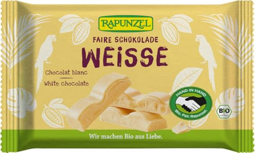 Rapunzel Bio Weisse Schokolade HIH (6 x 100 gr)