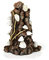 biOrb 46146 Muschelbaumstumpf Ornament – künstlicher Baumstumpf mit Muscheln, für Süßwasseraquarien und Meerwasseraquarien geeignet