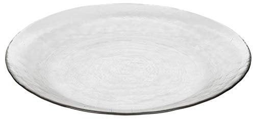 Broste Copenhagen 14460669 HAMMERED Teller, Glas, 22,5 cm
