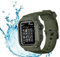 Tomcrazy IP68 - Funda Impermeable para Apple Watch iWatch (44 mm, Cierre Completo, a Prueba de Golpes, con Correa de Silicona Suave, para Apple Watch Series 4, 44 mm)