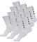 hummel Unisex Fundamental Sportsocken - 12er Pack I Weiß 41/45