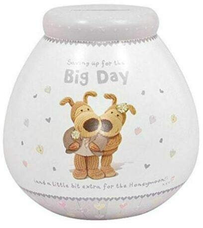 EliteKoopers 1Pcs Ceramic Pot of Dreams Money Bank Piggy Box Savings Fund Coins