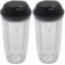 Replacement personal jar 32oz cup and to go lid for Nutribullet Select Blender 1200/NutriBullet PRO 1000 &Blender Combo ZNBF30400Z/ZNBF30500Z (2x 32oz cup with lid)