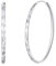 PAPAGENA Creolen Silber 925 Ohrringe Damen Groß Runde Kreolen Ohrschmuck 2 3 4 5 6 cm für Frauen