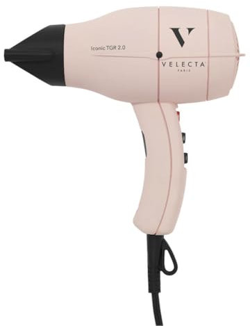 Velecta Paris ICONIC TGR 2.0 - Secador de pelo profesional, color rosa
