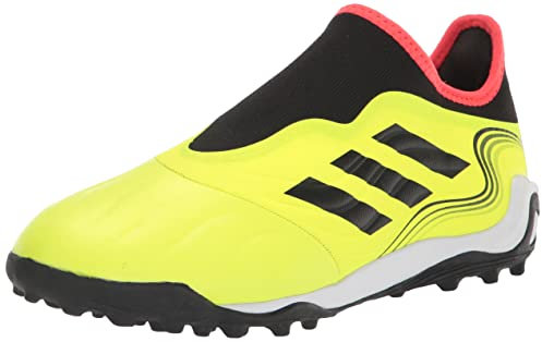 adidas Unisex Copa Sense.3 Tf Sneaker, Team Solar Gelb/Schwarz/Solar Rot (Schn rlos), 4.5 US Women/13 US Men