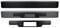 Q-View Wall Mount Bracket for Sonos Beam Gen1 & Gen2 Sound Bar - Secure Anti Vibration Locking Screw - Mounting Hardware Included - Designed and Made In UK (Black)