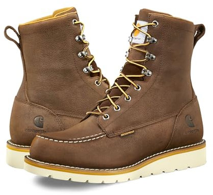 Carhartt Herren Wp 8 Moc Soft Toe Wedge Boot Stiefelette, Dunkelbraun, 44.5 EU