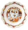 Villeroy & Boch - Annual Christmas Edition Jahresschale klein 2022 16 x 16cm, Premium Porzellan, Sammlerstück, Jahresedition 2022