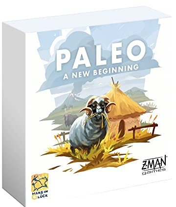 Z-Man Games Paleo: EIN Neuer Anfang, Brettspiel-Erweiterung, ab 10 Jahren, für 2-4 Spieler, 45-60 Minuten Spieldauer, ZMZH009